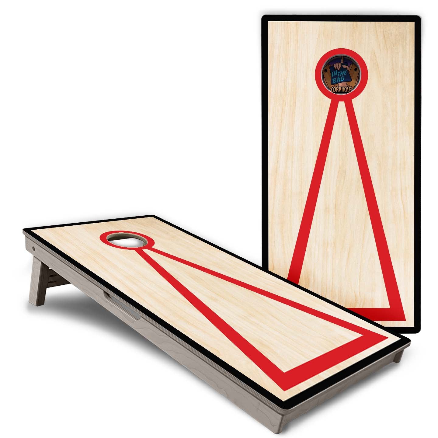 "Triangle" Cornhole Boards