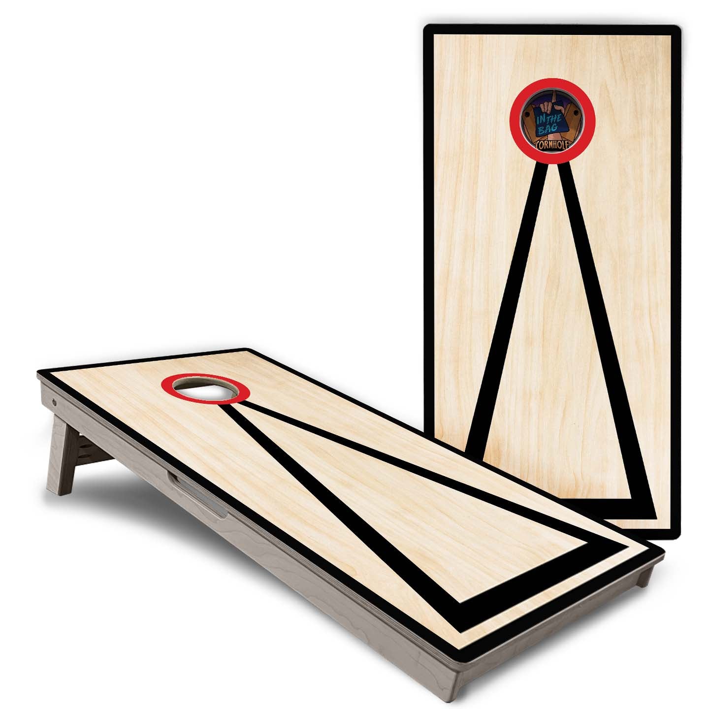 "Triangle" Cornhole Boards