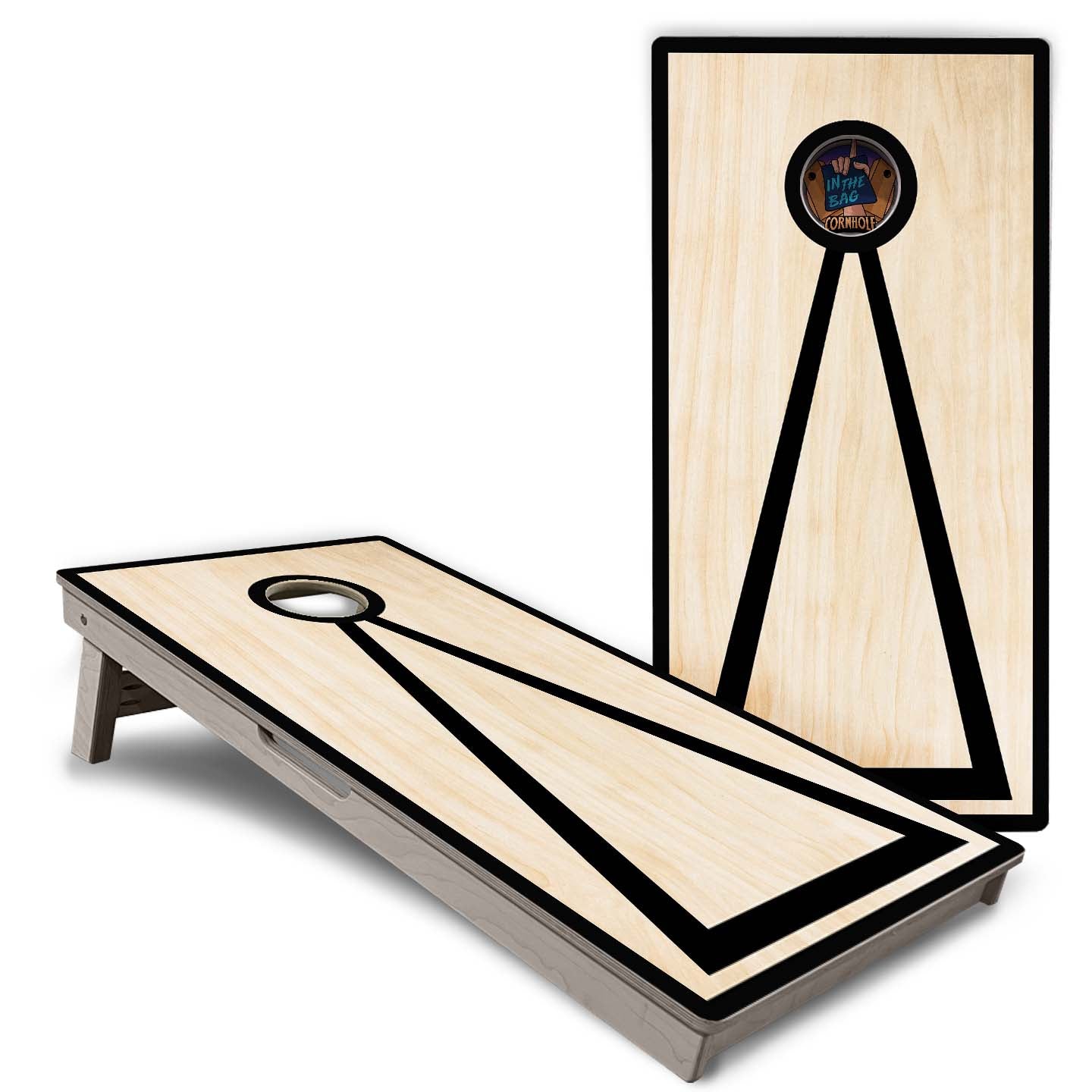 "Triangle" Cornhole Boards