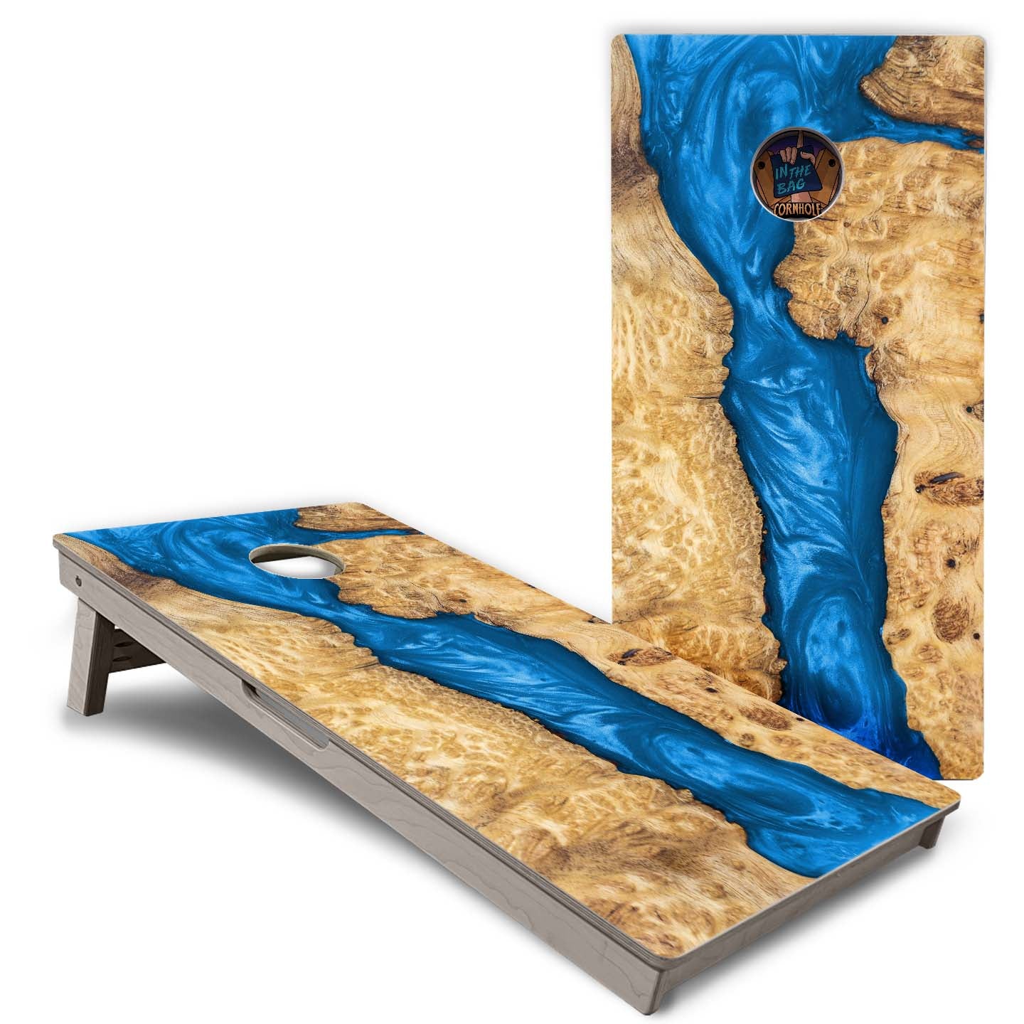 "Epoxy Print (not actual epoxy)" Cornhole Boards