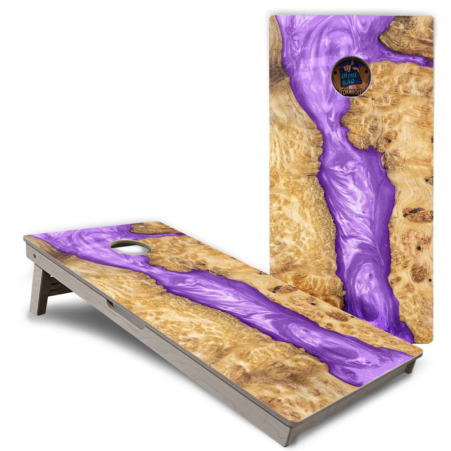 "Epoxy Print (not actual epoxy)" Cornhole Boards