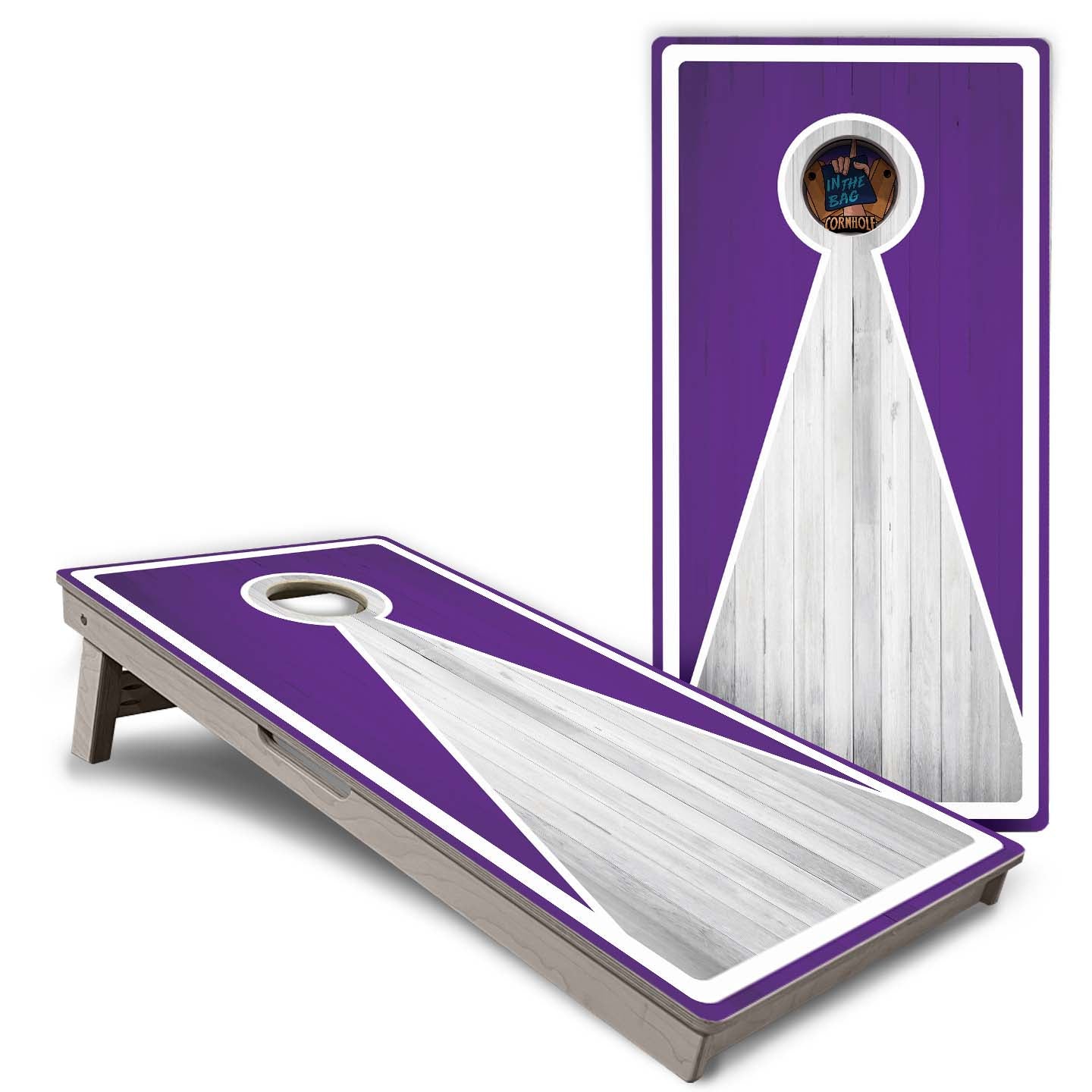 "Keyhole" Cornhole Boards