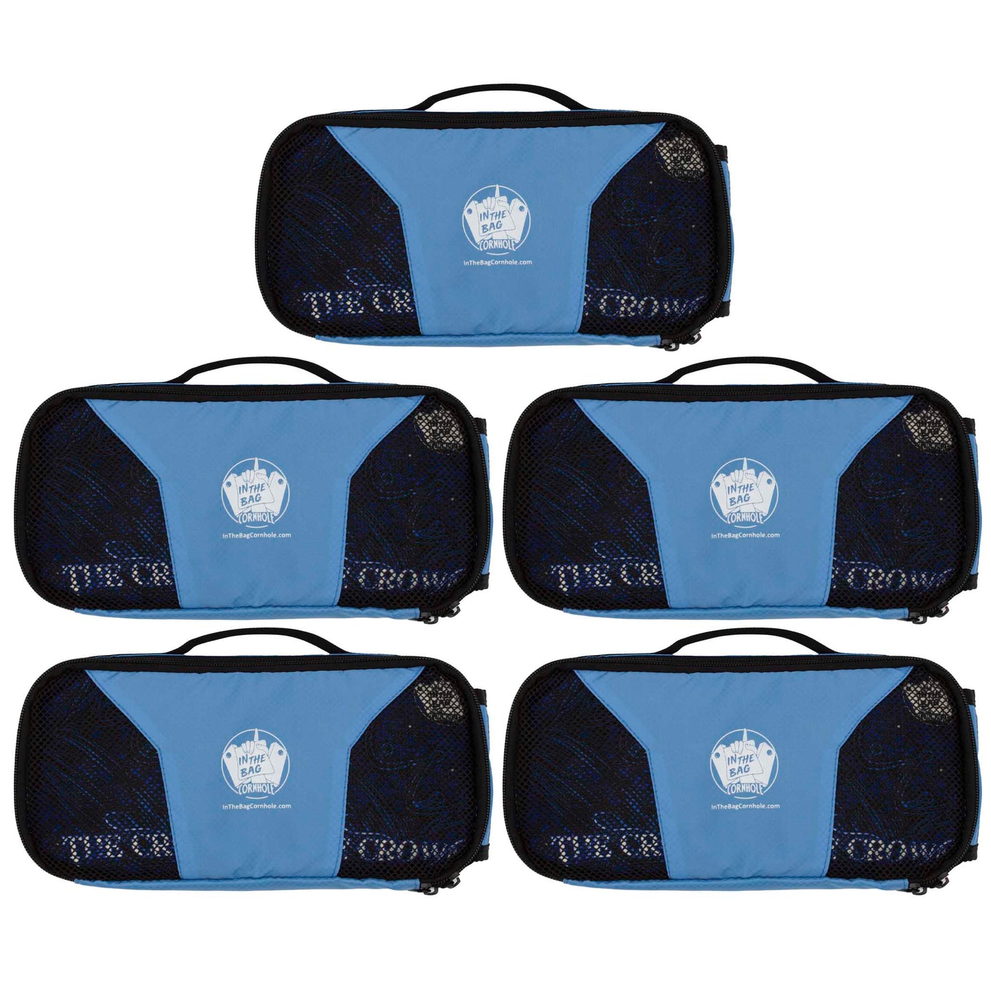 5-Pack of Bag Pouches Added to Backpack