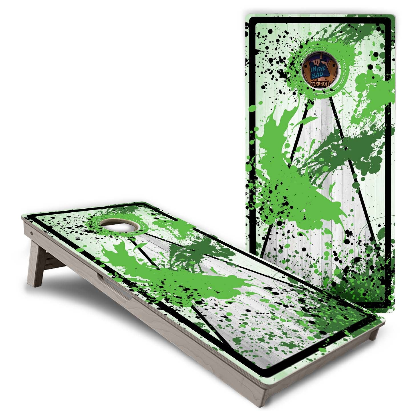 "Color Splash" Cornhole Boards