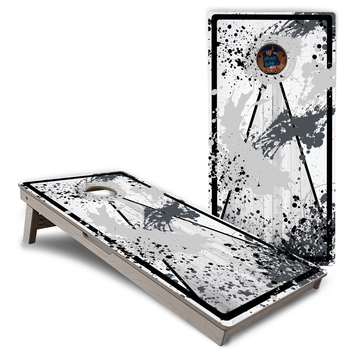 "Color Splash" Cornhole Boards