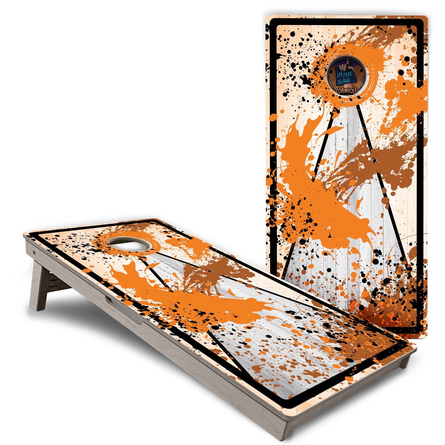 "Color Splash" Cornhole Boards