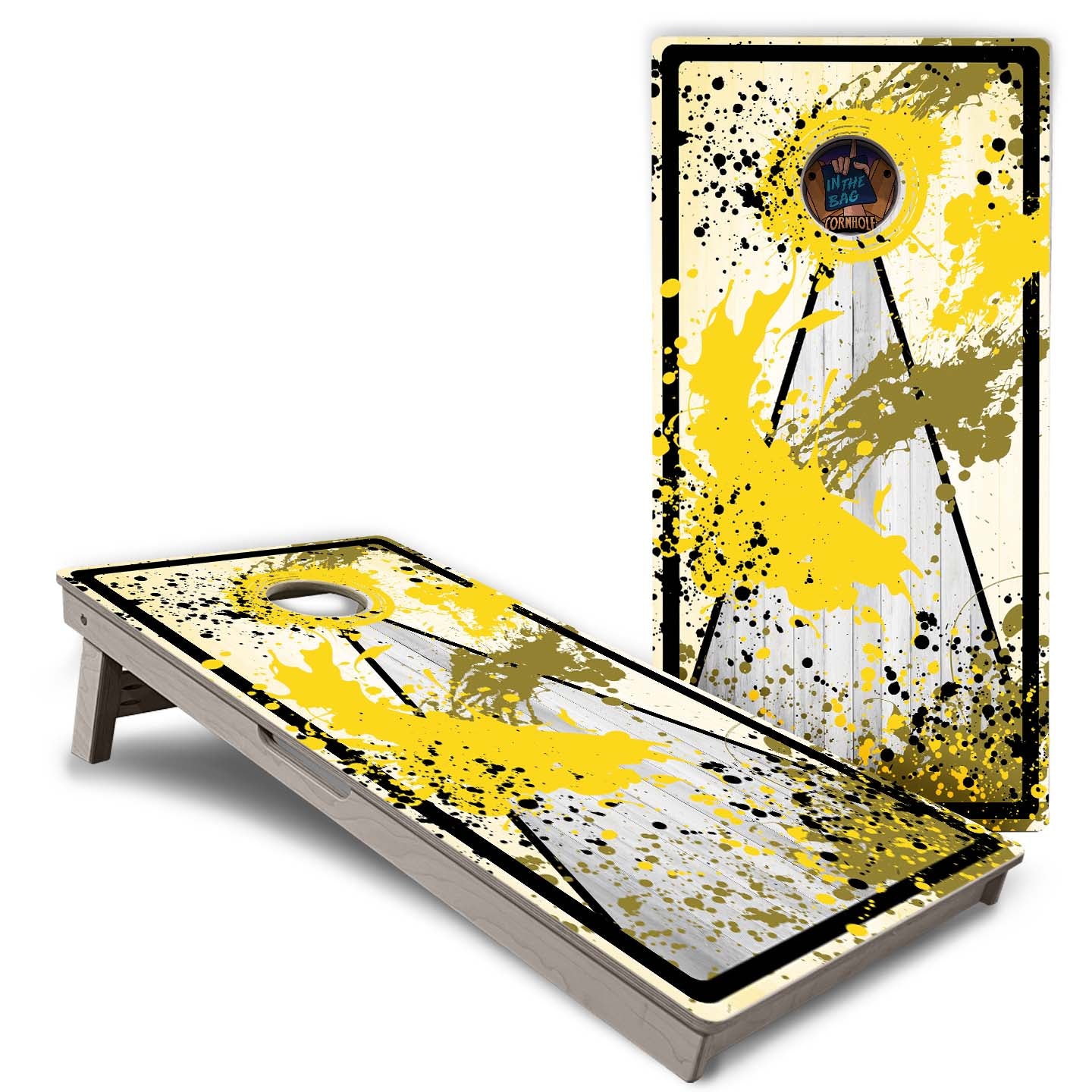 "Color Splash" Cornhole Boards