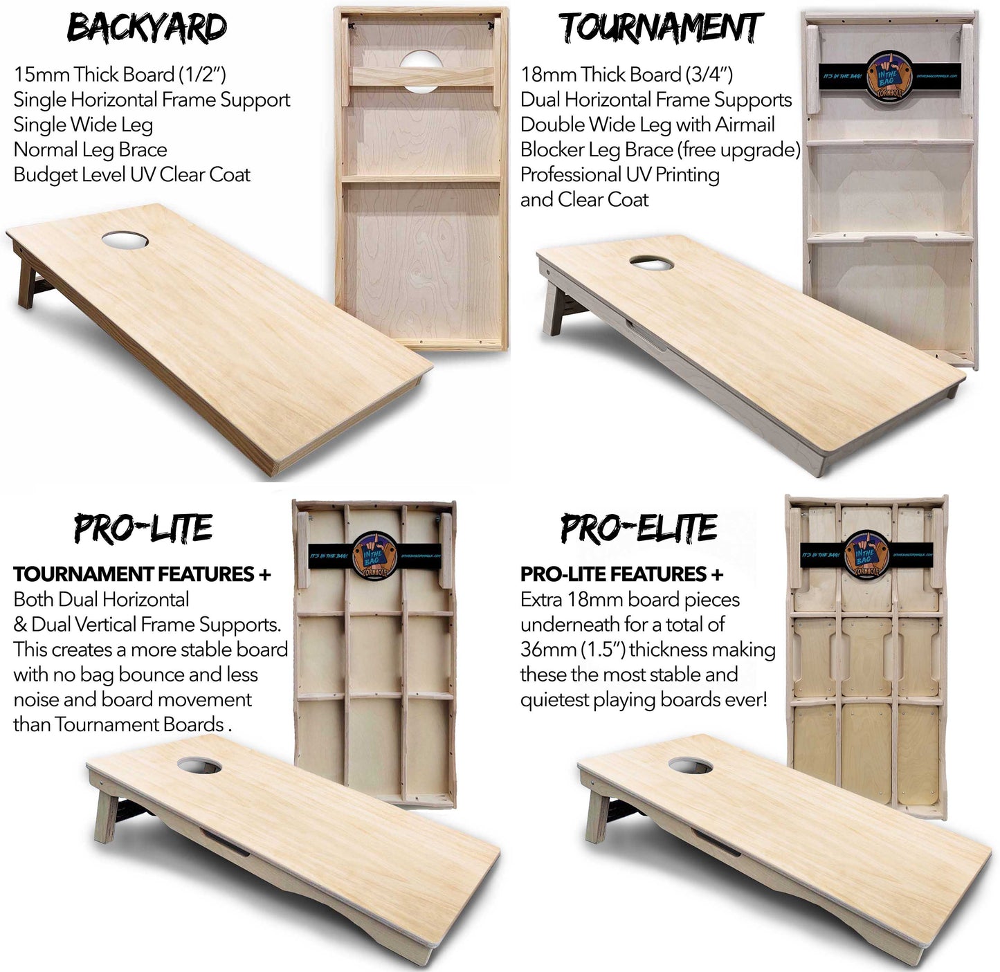 "Dots" Cornhole Boards