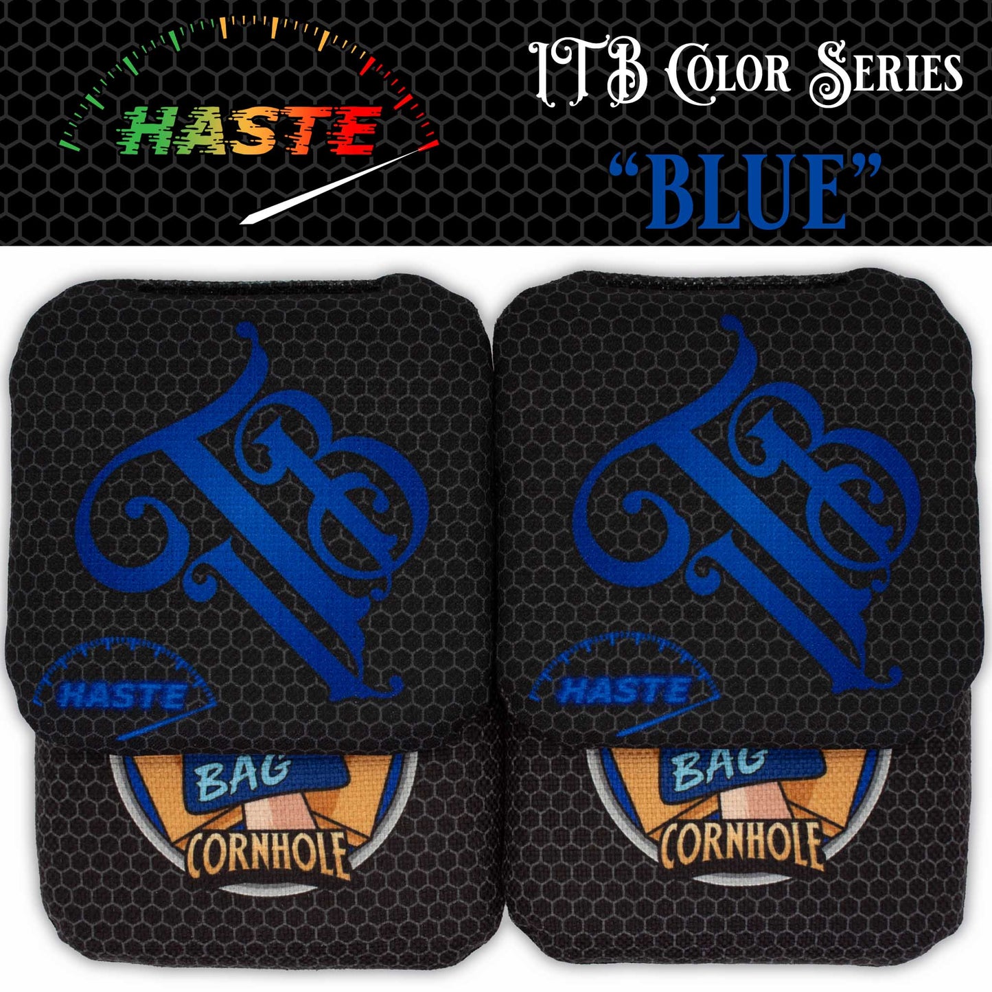 HASTE Cornhole Bags "ITB Color: Blue"