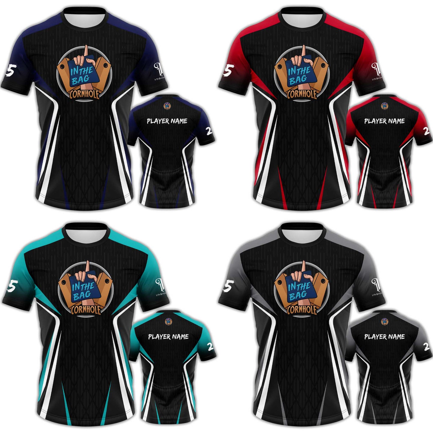 In The Bag Jersey: Customizable D2 (Black)