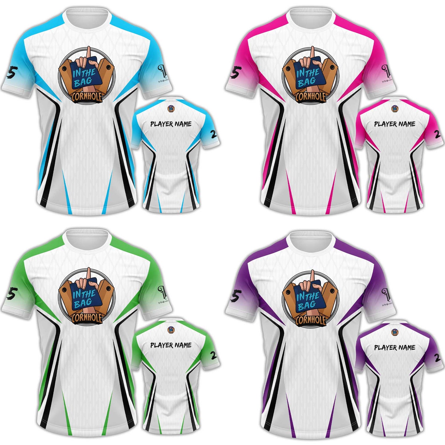 In The Bag Jersey: Customizable D2 (White)