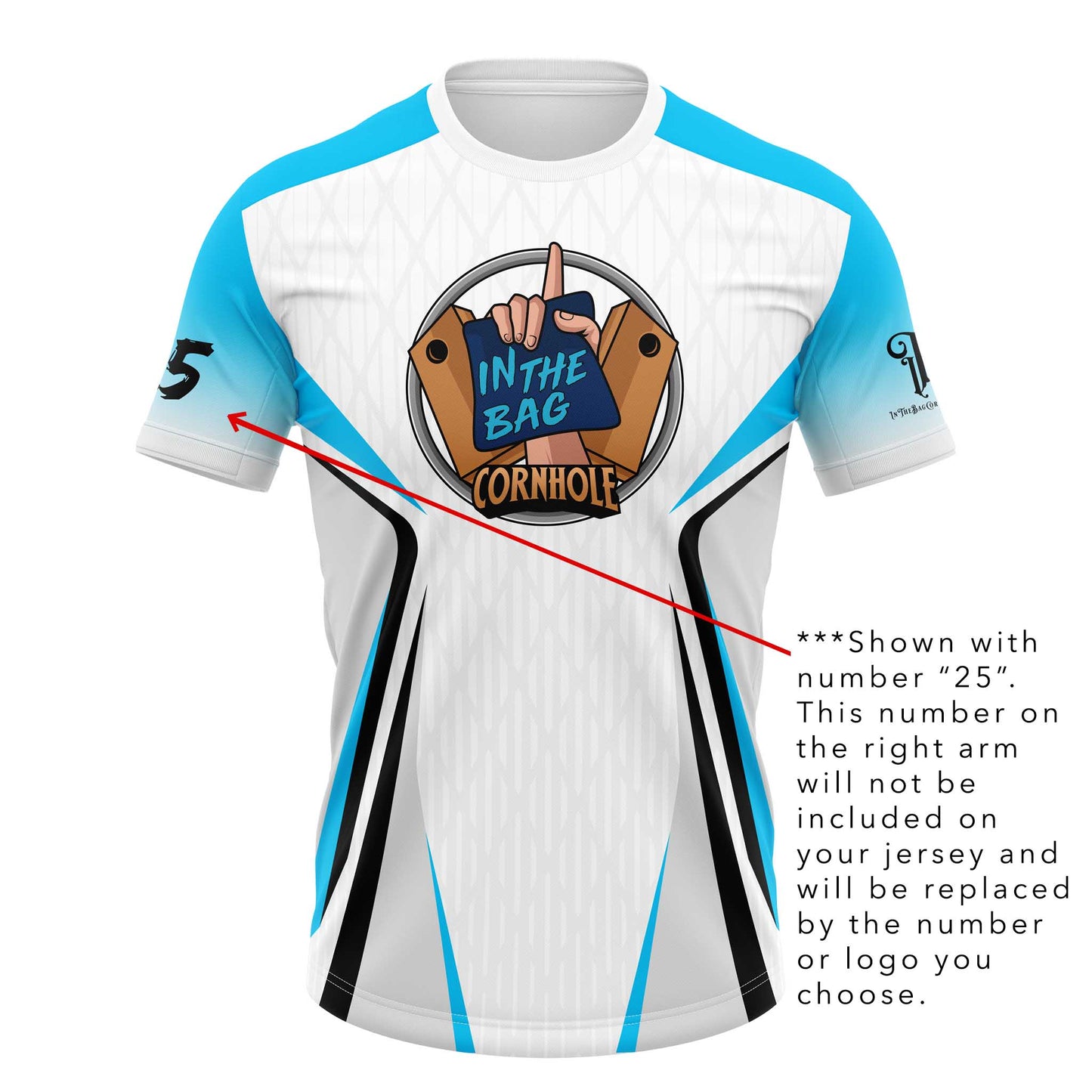 In The Bag Jersey: Customizable D2 (White)