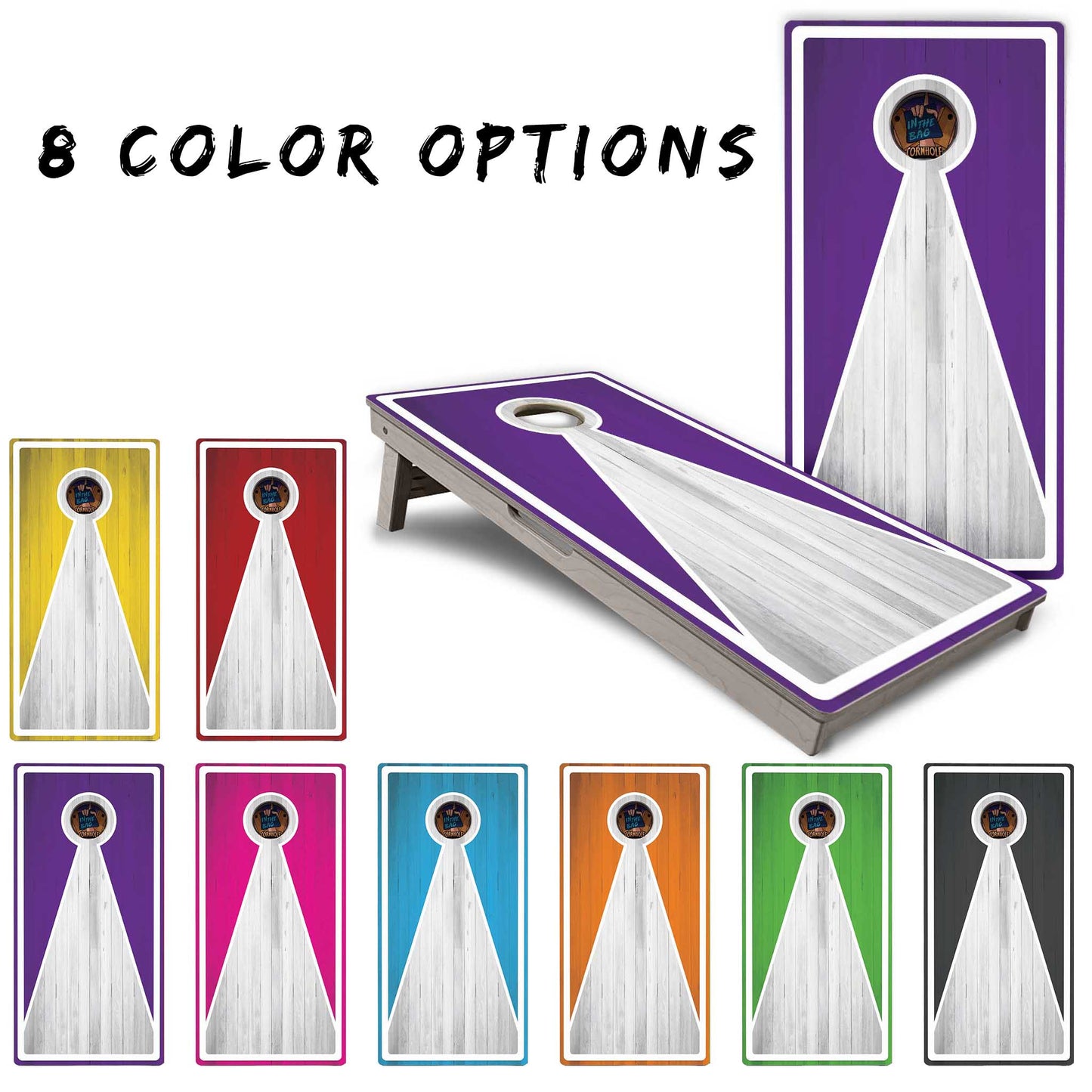 "Keyhole" Cornhole Boards