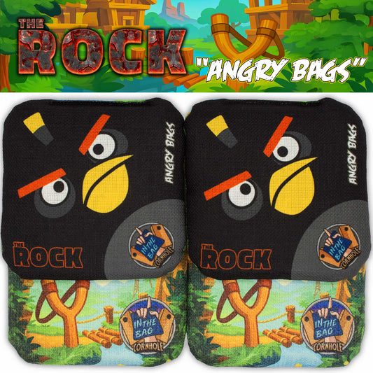 THE ROCK Cornhole Bags "Angry Bags"