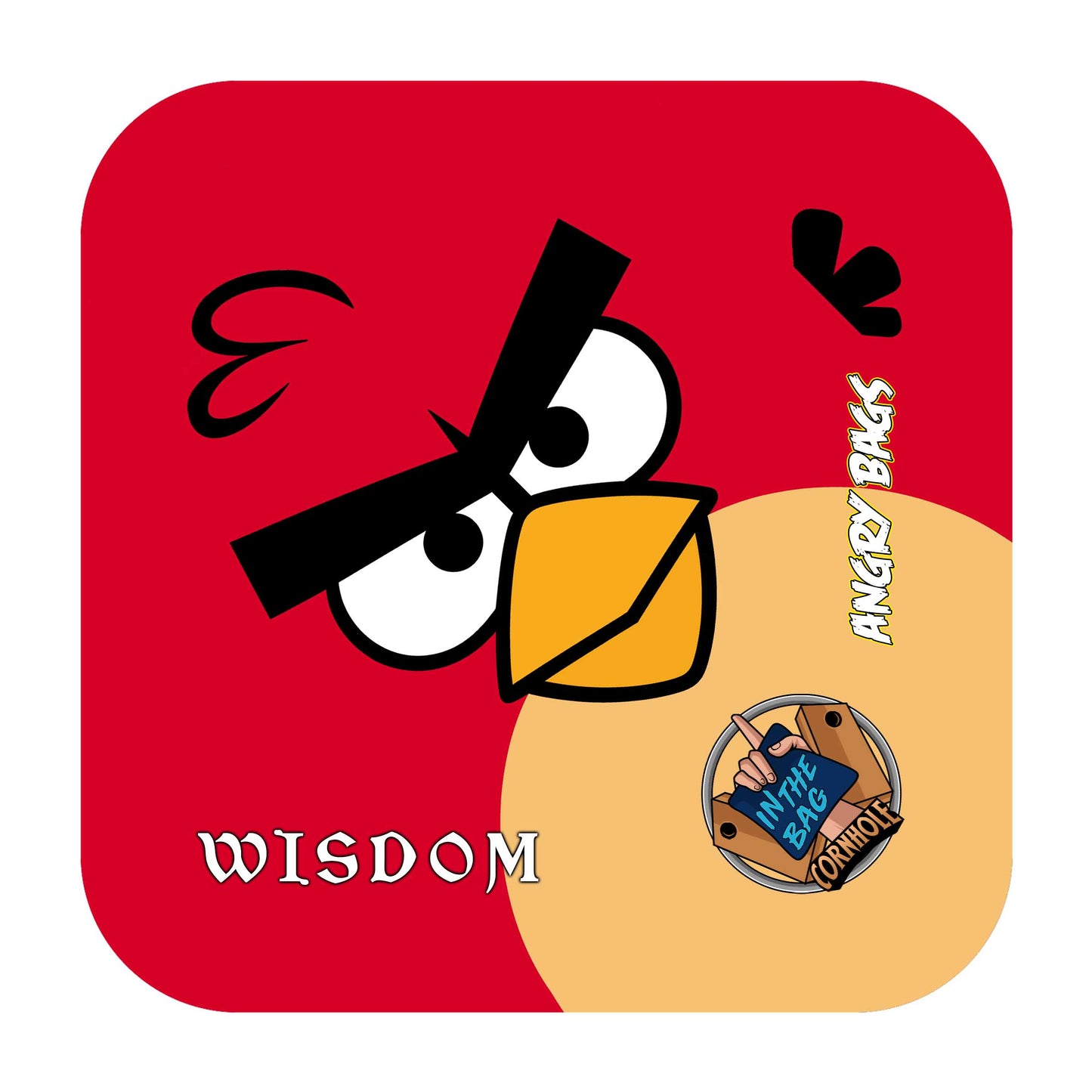 WISDOM Cornhole Bags "Angry Bags"