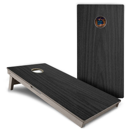 "Dark Grey Wood" Cornhole Boards