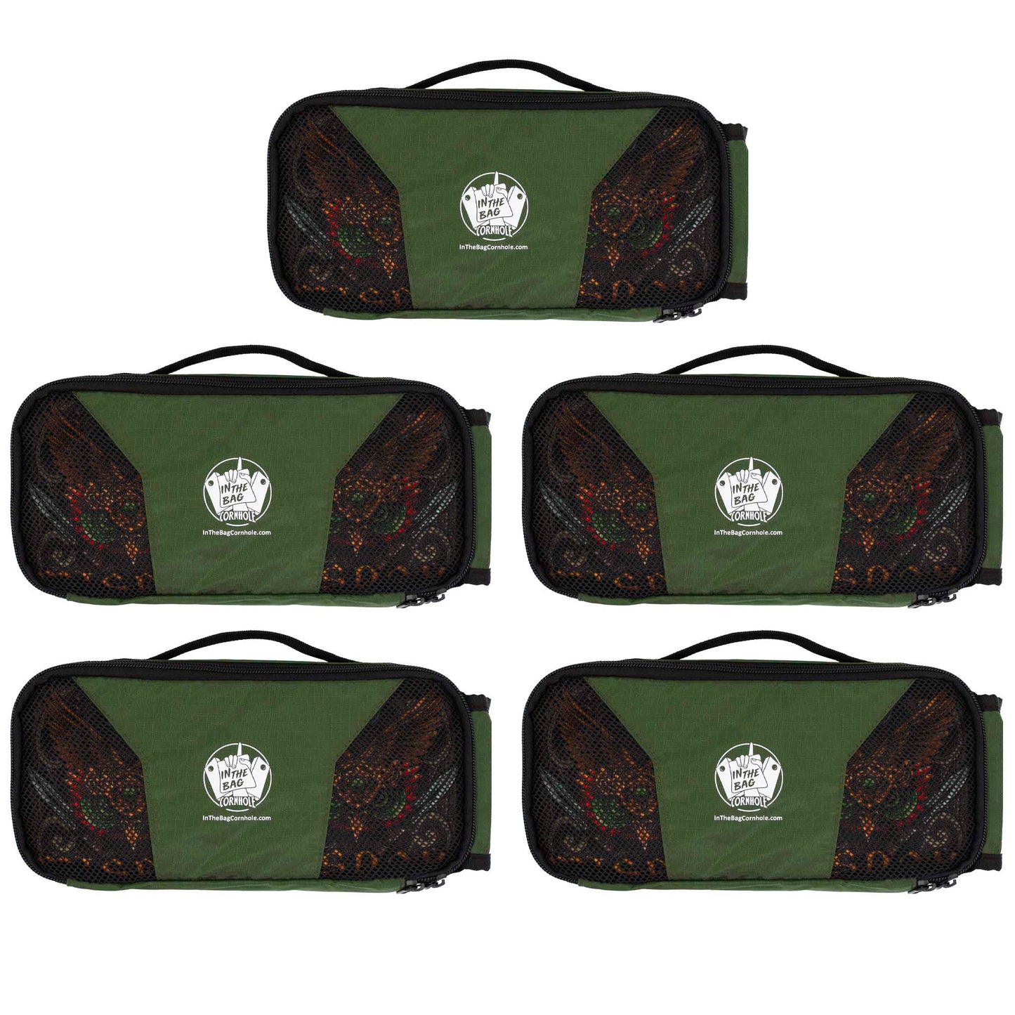 Bag Pouch 5-PACK (Forest Green)
