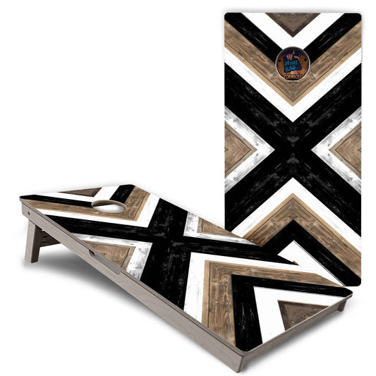 "X Pattern" Cornhole Boards