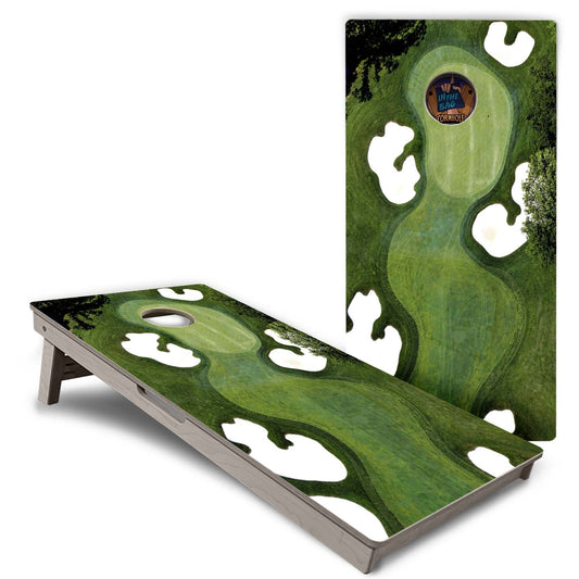 "Golf Course" Cornhole Boards
