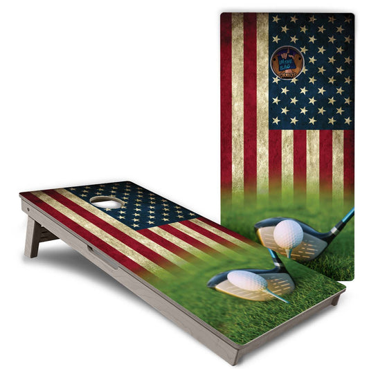 "Golf Flag" Cornhole Boards