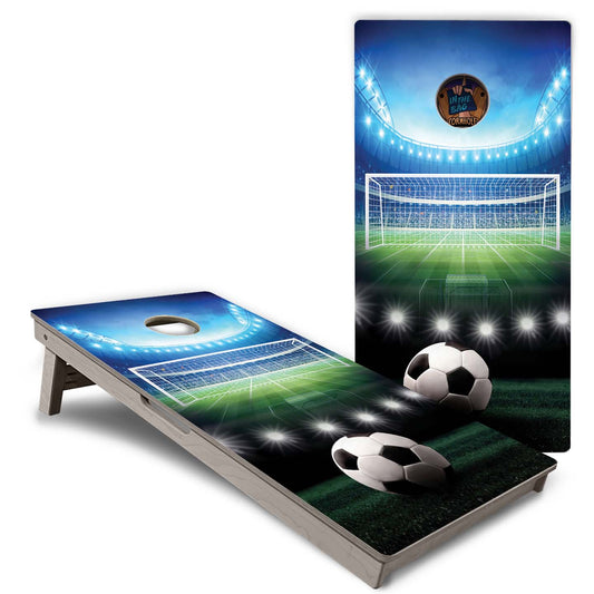 "Soccer Goal" Cornhole Boards
