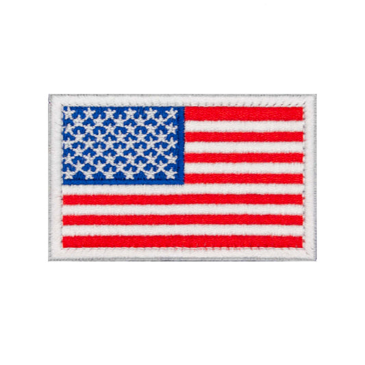 American Flag "Red, White & Blue" Embroidered Velcro Patch