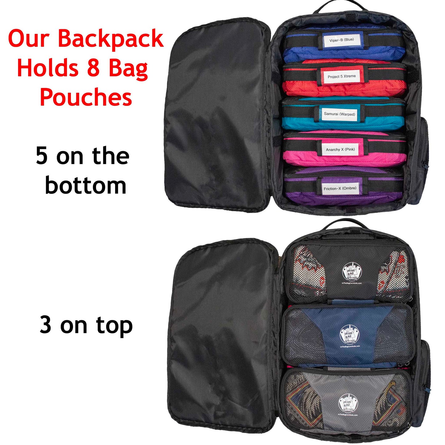 Bag Pouch 5-PACK (Choose Each Color)