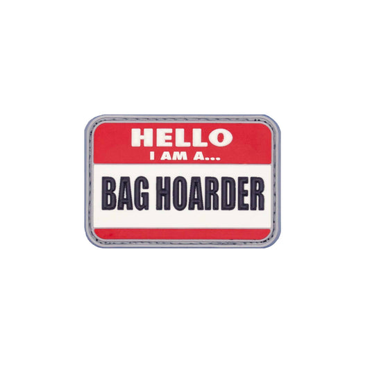 "Bag Hoarder" PVC Velcro Patch