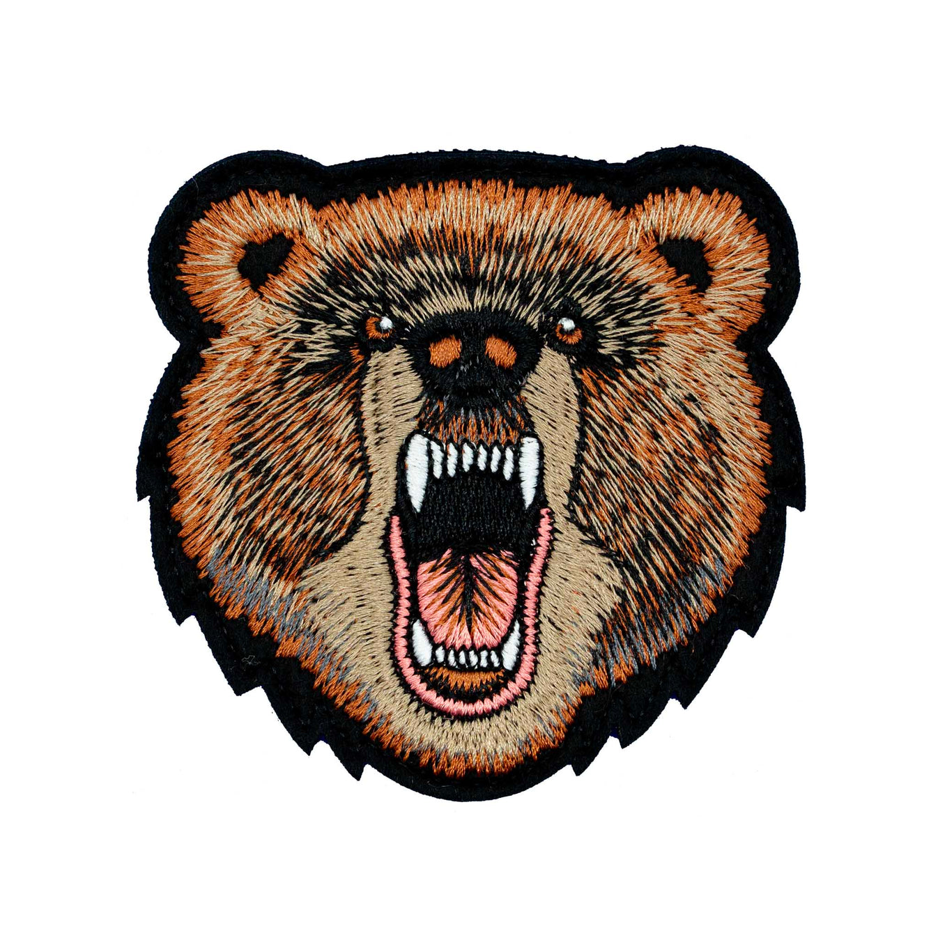 Bear Embroidered Velcro Patch – In The Bag Cornhole