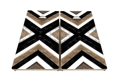 "X Pattern Design" Tournament Quality Cornhole Board