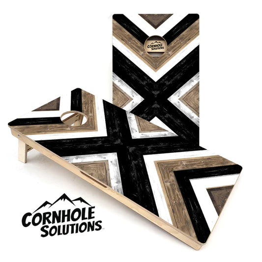 "X Pattern Design" Tournament Quality Cornhole Board