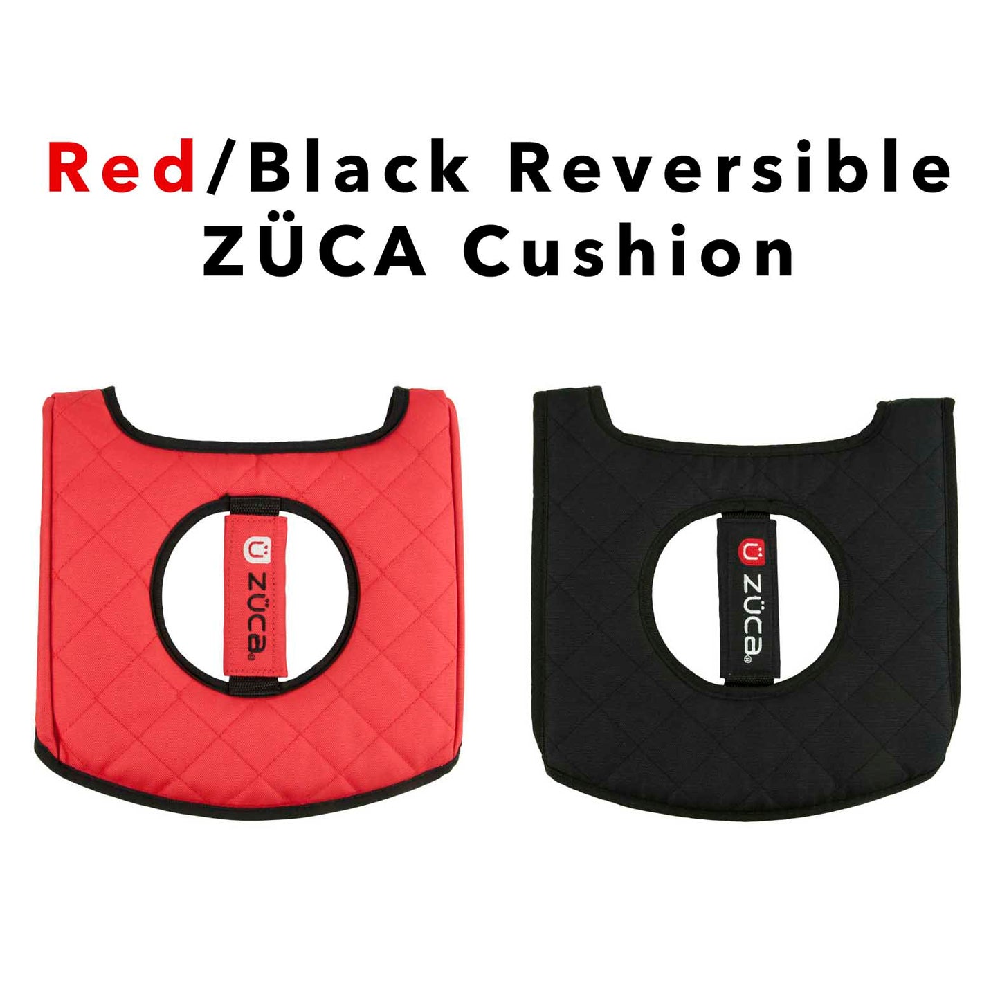 ZUCA Seat Cushion (Red/Black)