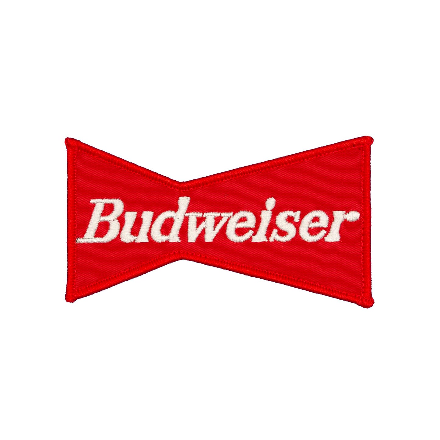 "Budweiser" Beer Logo Embroidered Velcro Patch