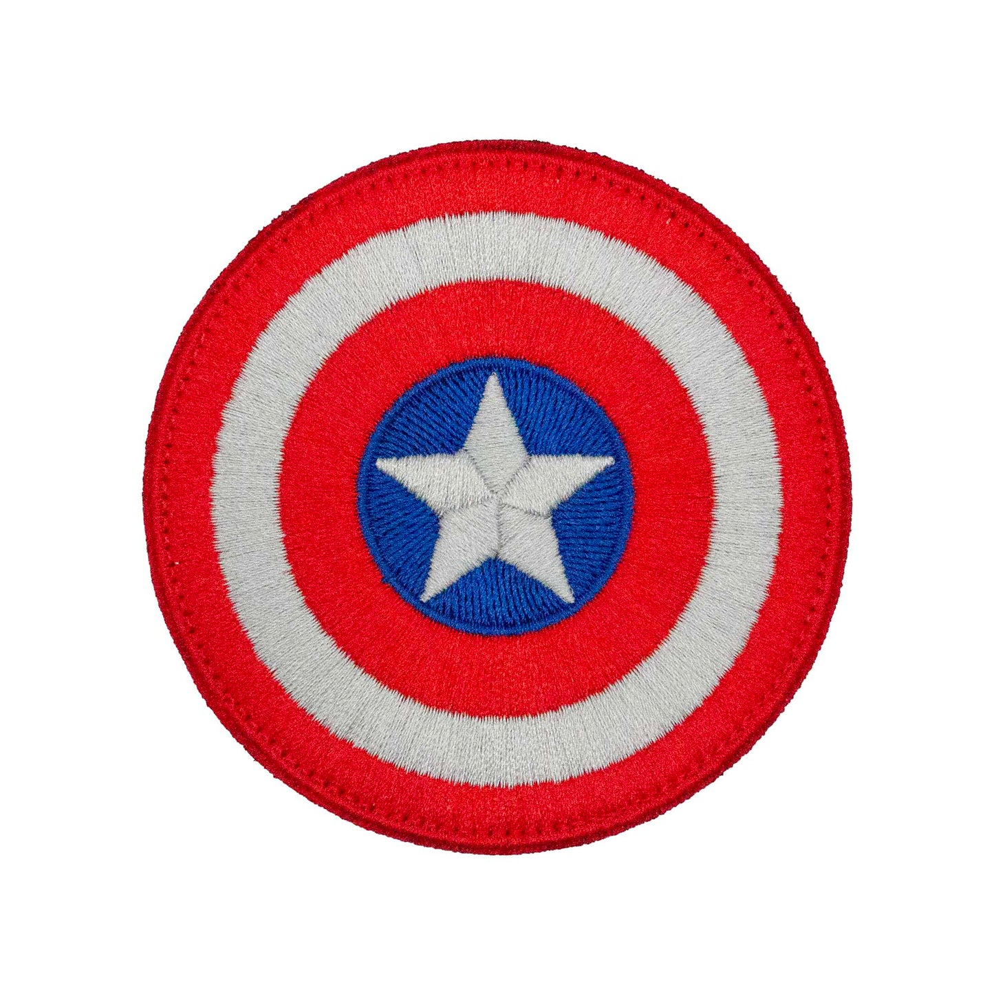 Captain America Embroidered Velcro Patch