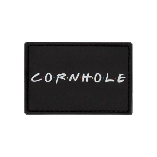 Cornhole Friends Logo PVC Velcro Patch