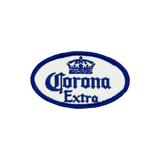 "Corona Extra" Beer Logo Embroidered Velcro Patch