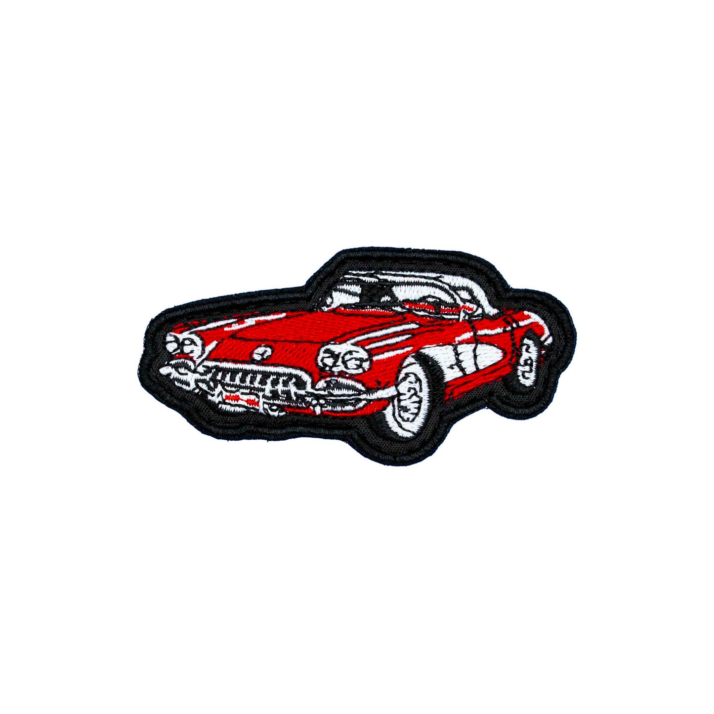 "50's Corvette" Embroidered Velcro Patch