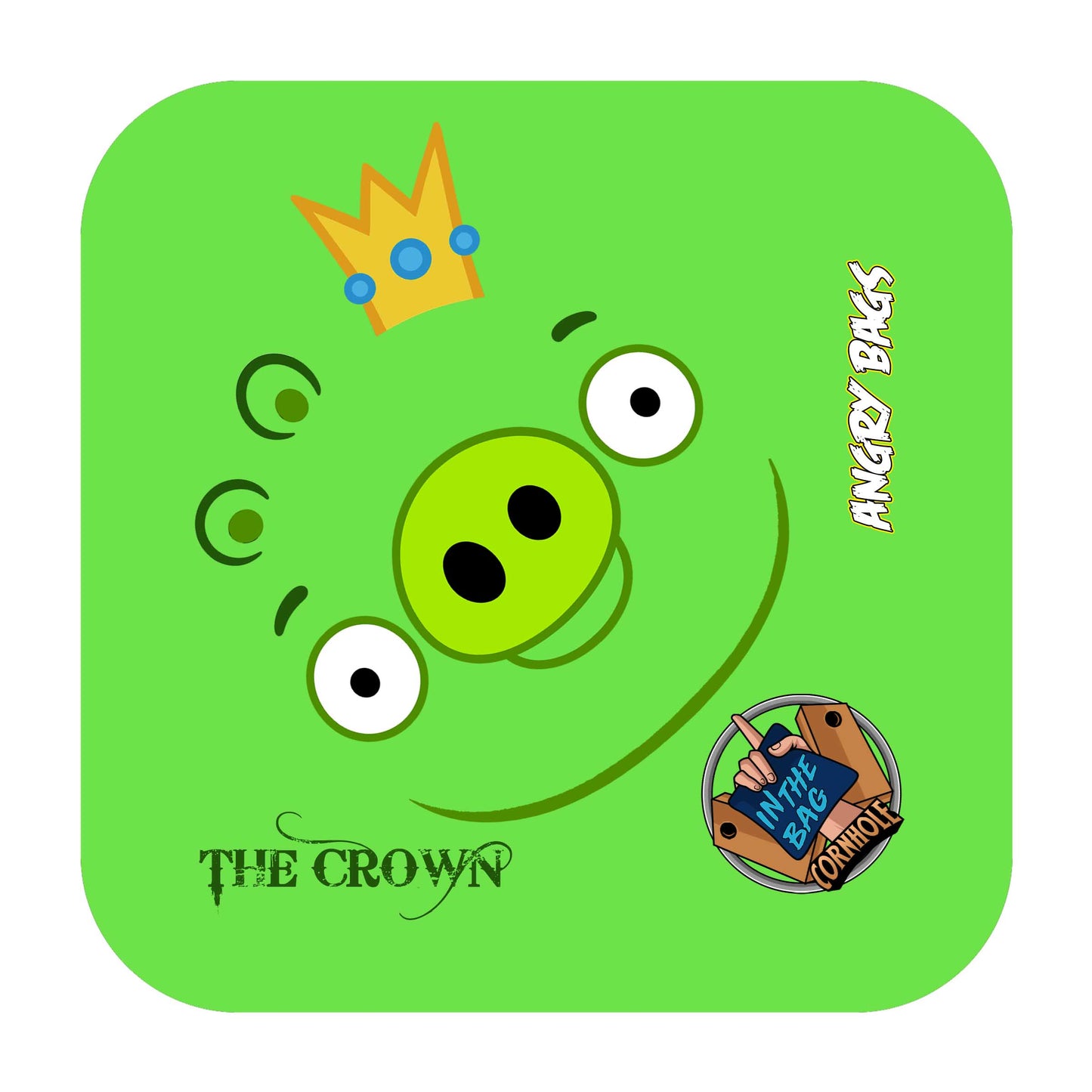 THE CROWN Cornhole Bags "Angry Bags"