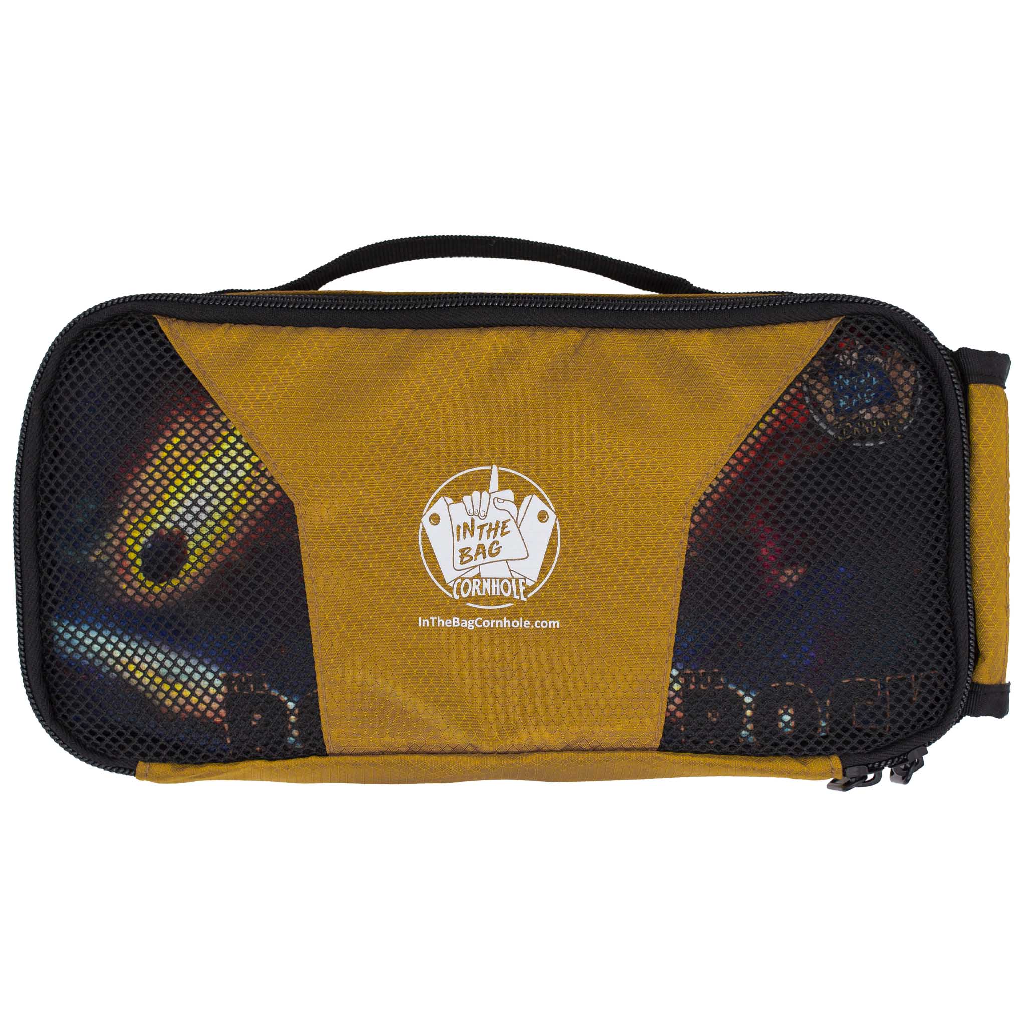 DankeSchon COATING FLAP POCKET サイズ30 Cornhole Bag Pouch (Gold Color) – In The Bag Cornhole