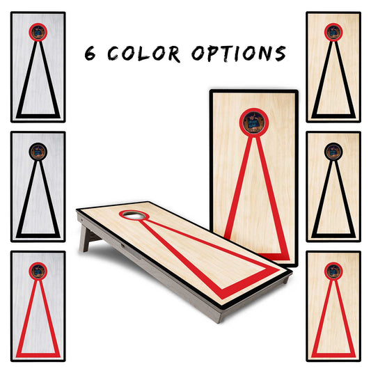 "Triangle" Cornhole Boards