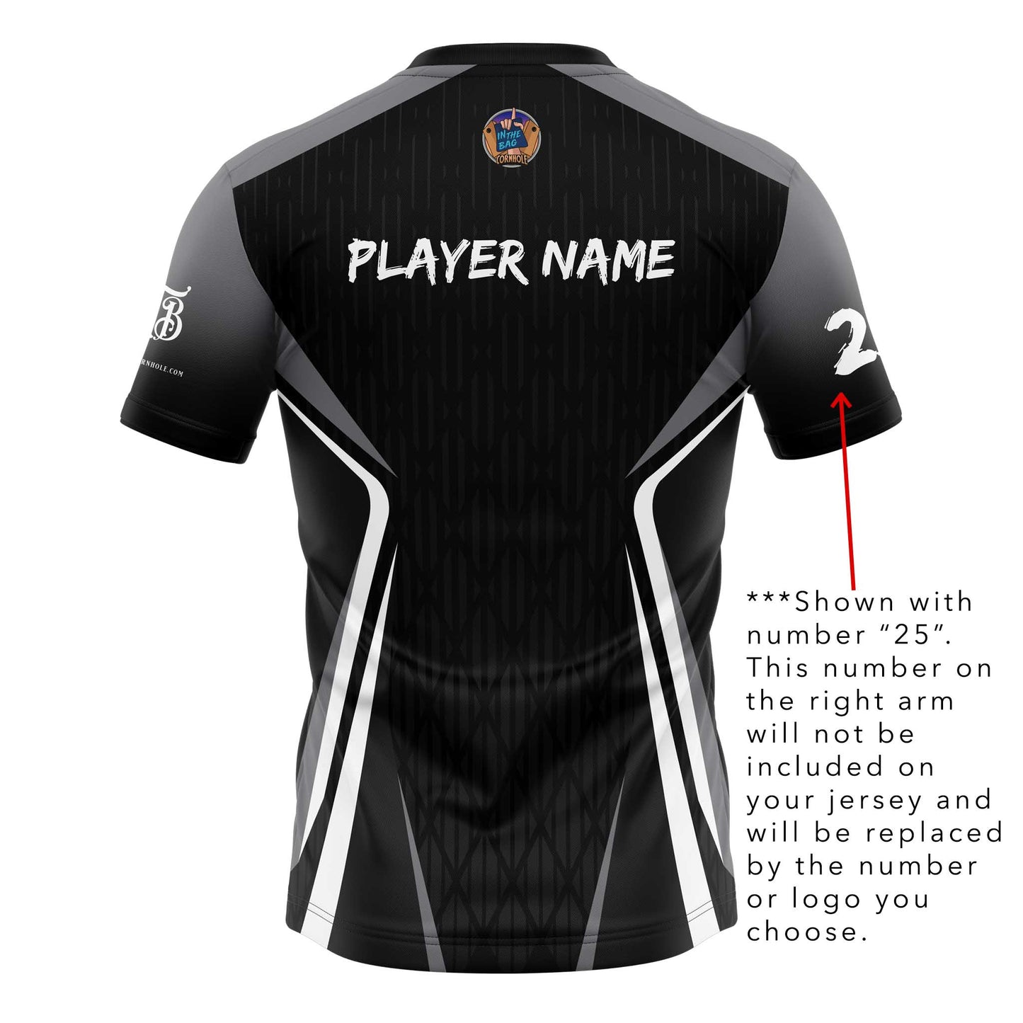 In The Bag Jersey: Customizable D2 (Black)