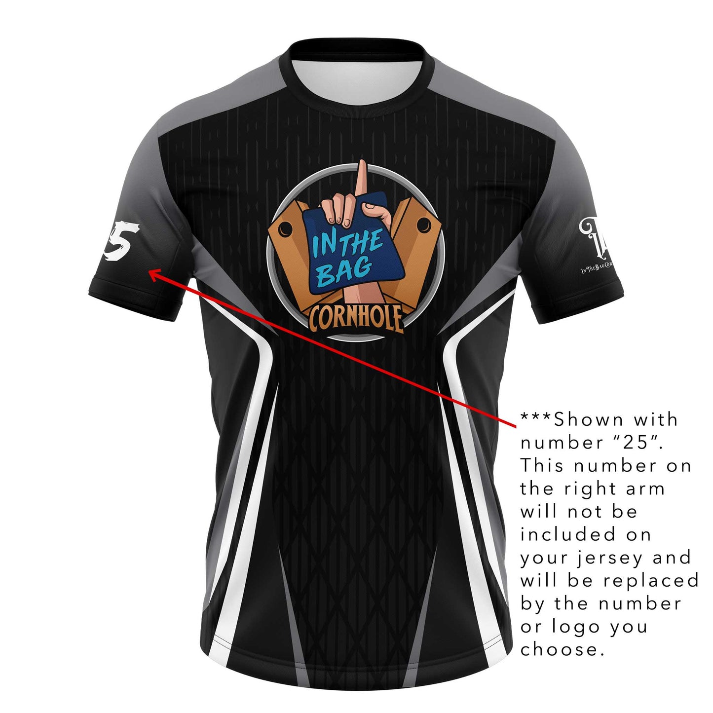 In The Bag Jersey: Customizable D2 (Black)