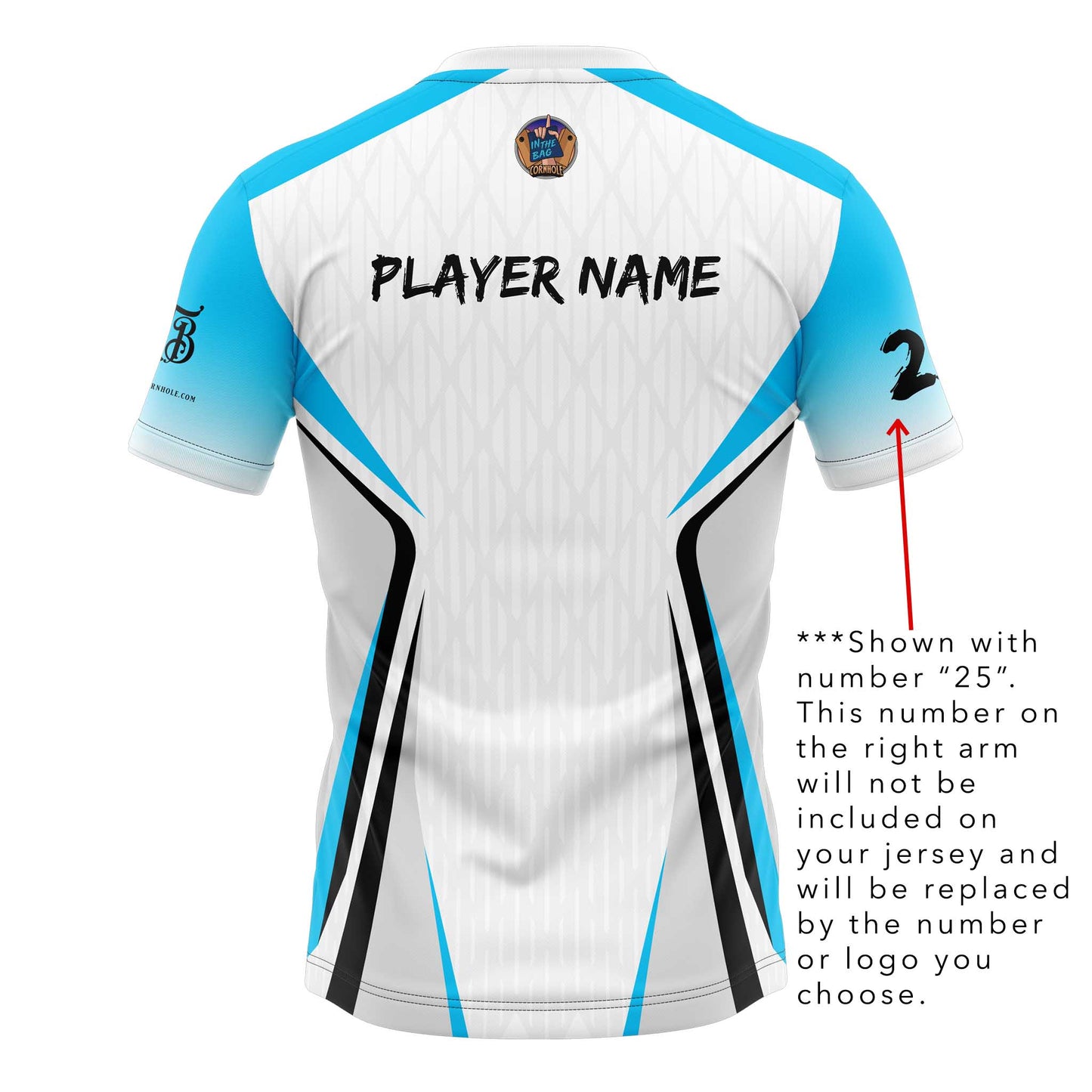In The Bag Jersey: Customizable D2 (White)
