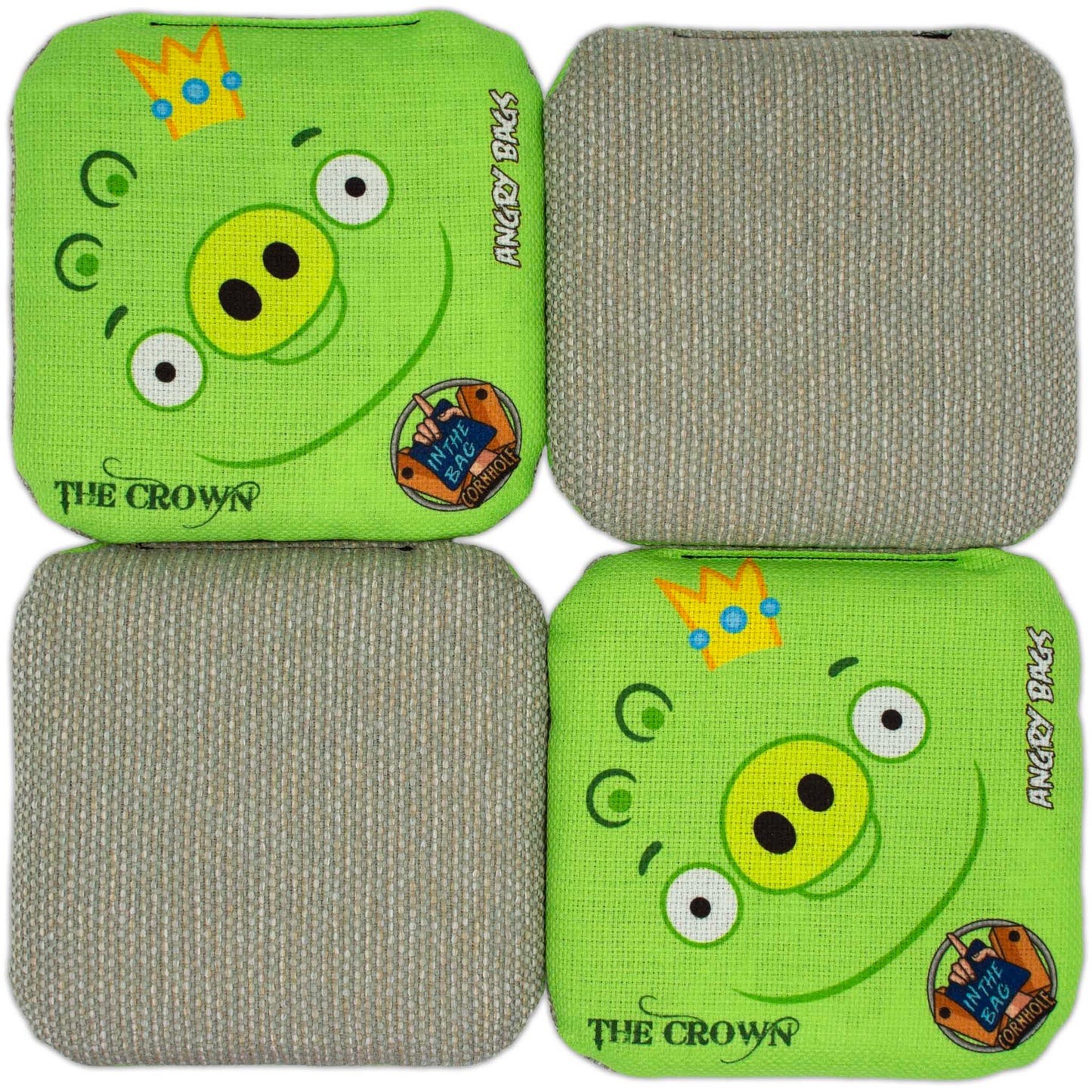 THE CROWN Cornhole Bags "Angry Bags"