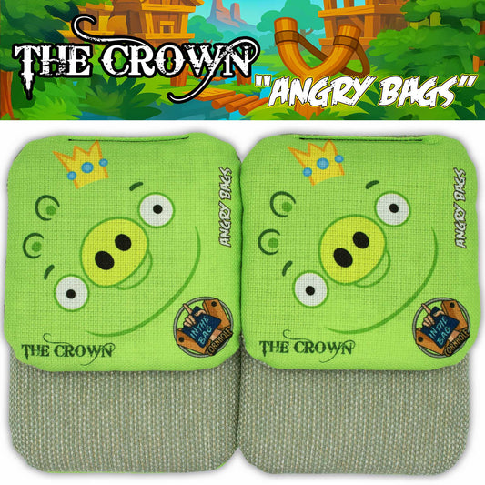 THE CROWN Cornhole Bags "Angry Bags"