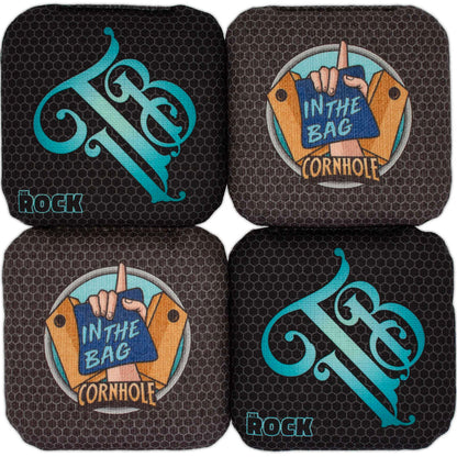 THE ROCK Cornhole Bags "ITB Color: Teal"