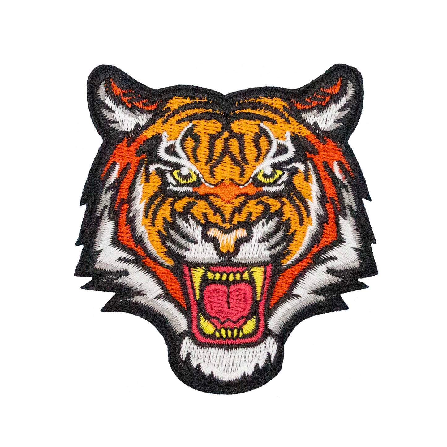 Tiger Embroidered Velcro Patch