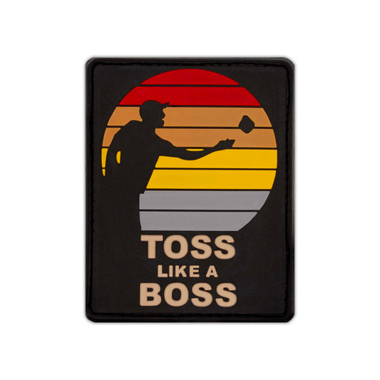 "Toss Like A Boss" PVC Velcro Patch