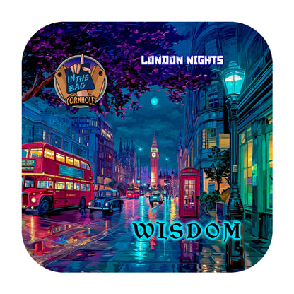 WISDOM Cornhole Bags "City Nights Series: London Nights"
