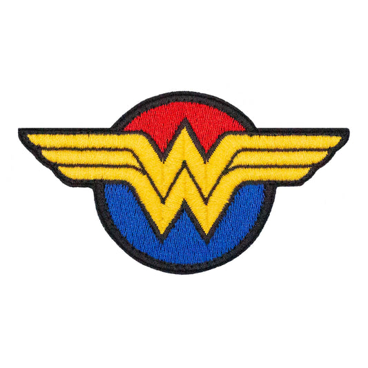 Wonder Woman Embroidered Velcro Patch